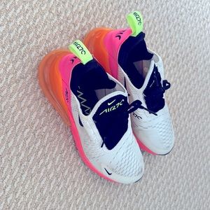 Neon Air Max 270’s